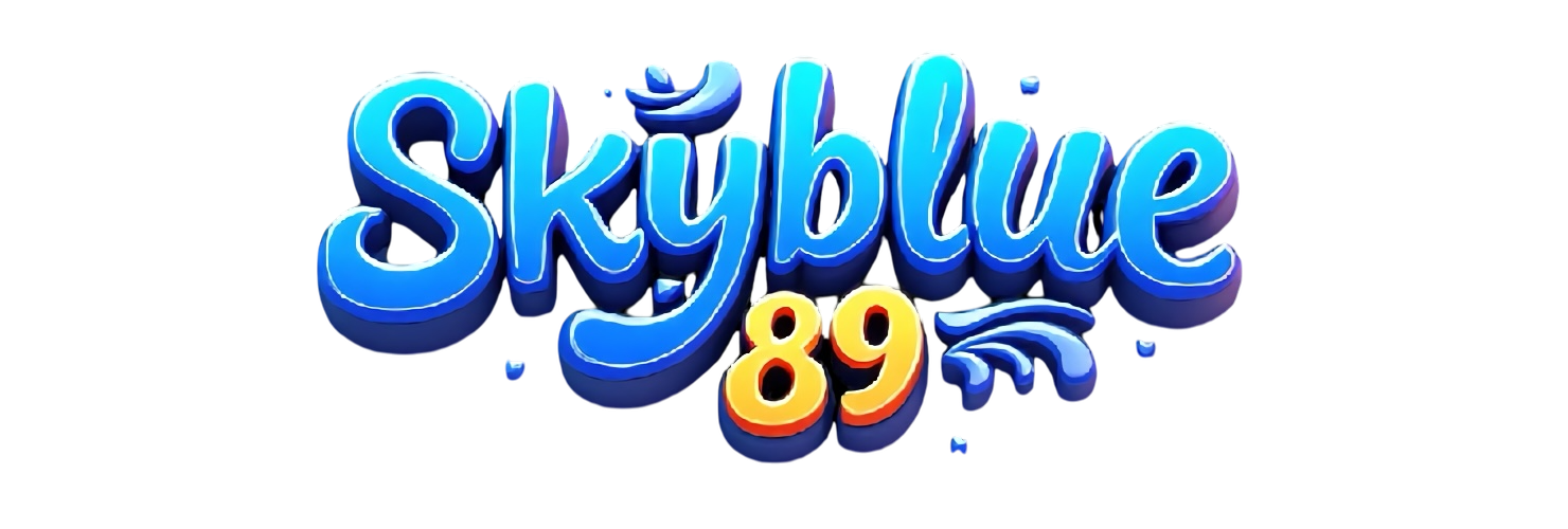 SKYBLUE89 ศูนย์รวมการพนันทุกรูปแบบ ไม่มีล๊อก เล่นได้แค่ไหนเอาไปเท่านั้น !! Logo